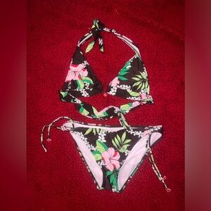 floral swimsuit